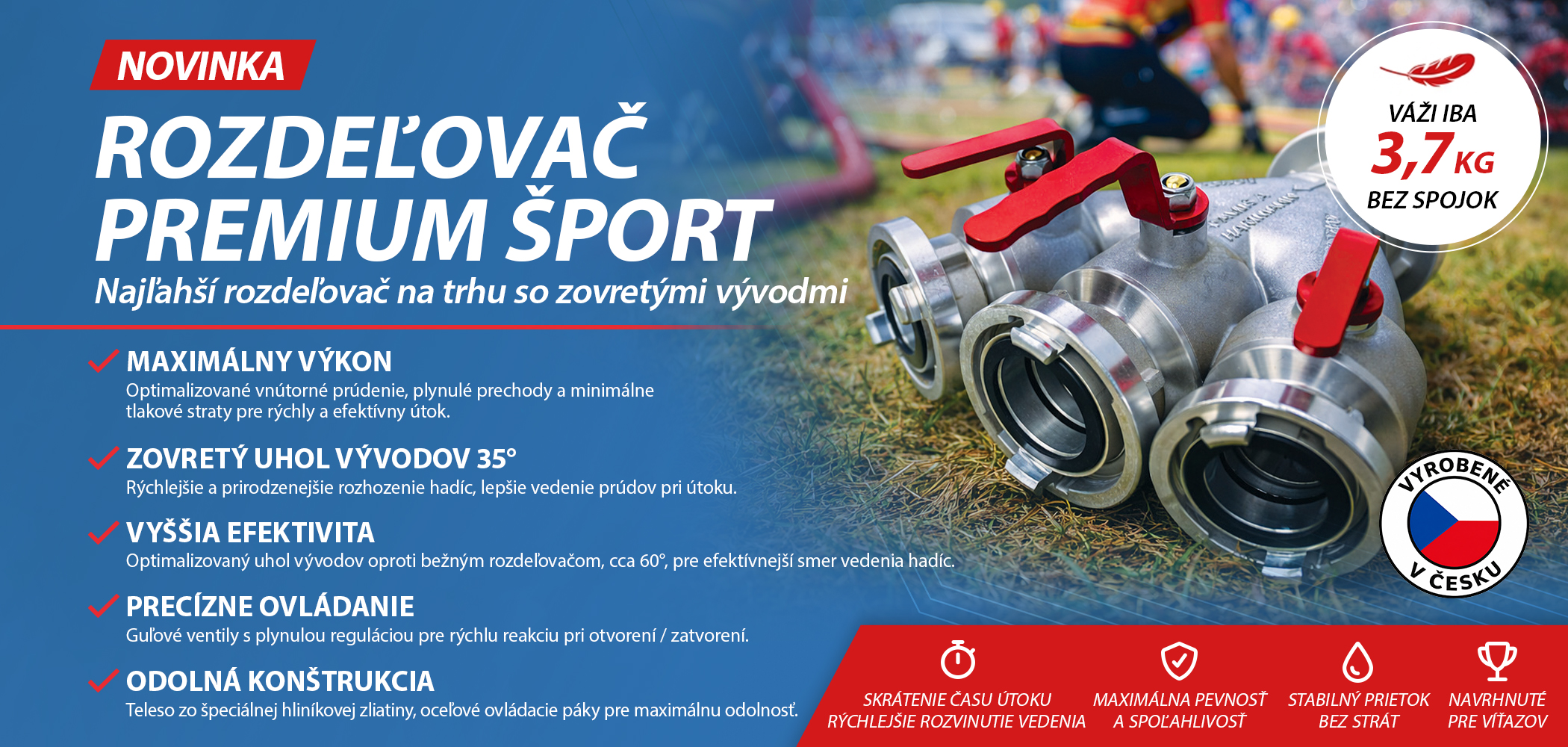 Banner - Rozdeľovač PH – Sport PREMIUM Novinka