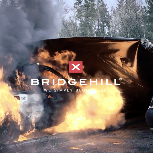 Bridgehill: profesionálne hasičské deky na rýchlu izoláciu požiarov vozidiel