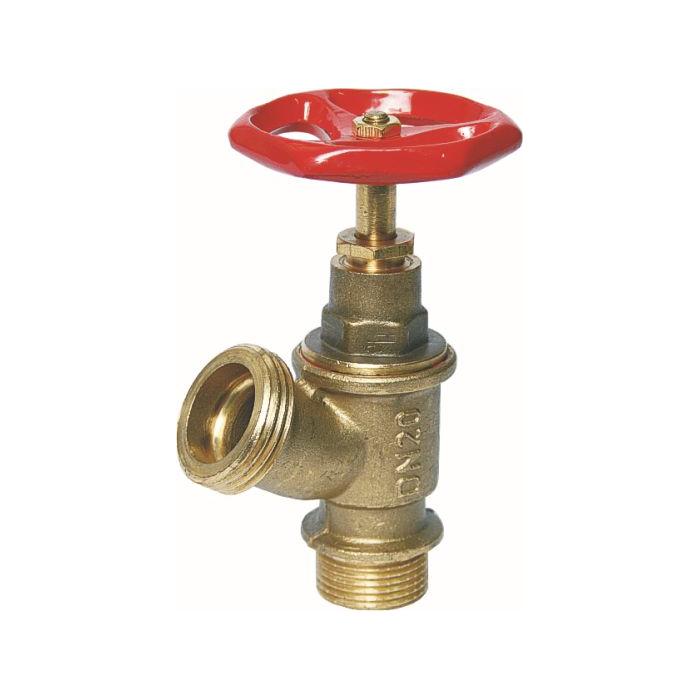 Nástenný hydrant Ms D25 (Ventil 3/4'', PN10) - bez spojky