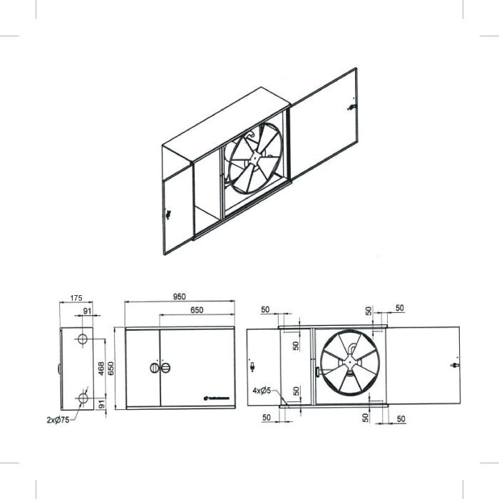 Hydrantový systém s rozmerovo stabilnou hadicou D19 Kombi -30bm - tryska ekvivalentná 10